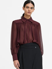 French Connection Arezzo Blouse Cherry