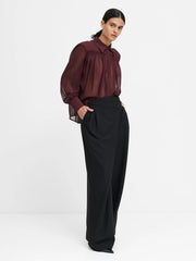 French Connection Arezzo Blouse Cherry