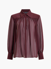 French Connection Arezzo Blouse Cherry