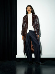 French Connection Athene Trench Coat Cherry