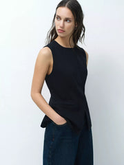 French Connection Izzie Waistcoat Black