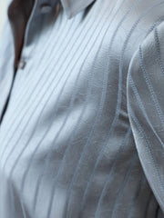 French Connection Maggie Satin Striped Shirt