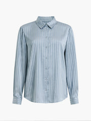 French Connection Maggie Satin Striped Shirt