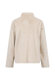 Fynch-Hatton Faux Fur Jacket Cream