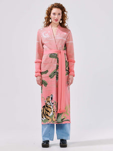 Hayley Menzies Roaring Tiger Cotton Duster Pink