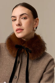 Helen Moore Diana Collar Mahogany