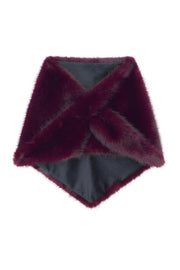 Helen Moore Triangle Scarf Wine