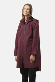 Ilse Jacobsen Rain 128 Raincoat Maroon Banner