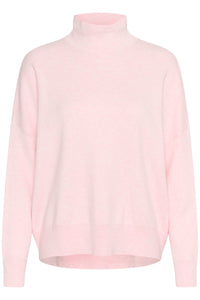 InWear Tenley Knit Turtleneck Pullover Light Pink