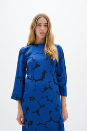 InWear Mehina Dress Abstract Blue Print