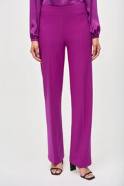 Joseph Ribkoff Wide Leg Trousers Magenta