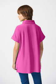 Joseph Ribkoff Knit Top Ultra Pink