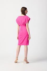 Joseph Ribkoff Sheath Dress Ultra Pink