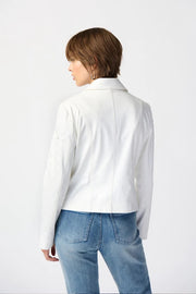 Studded/Lace Detail Jacket Vanilla