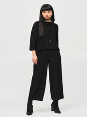 Joseph Ribkoff Cowl Neck Jumpsuit Black