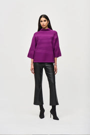 Joseph Ribkoff Knit Cowl Neck Top Empress