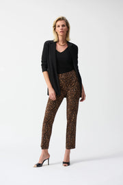 Joseph Ribkoff Leopard Print Trousers