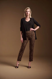 Joseph Ribkoff Leopard Print Trousers