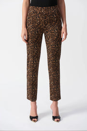 Joseph Ribkoff Leopard Print Trousers