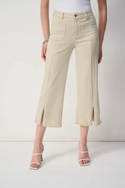 Joseph Ribkoff Culotte Jeans With Embellished Front Moonstone