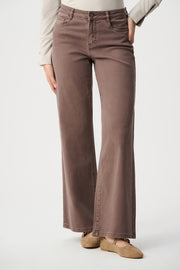 Joseph Ribkoff Goldie Wide Leg Jeans Mink