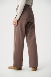 Joseph Ribkoff Goldie Wide Leg Jeans Mink