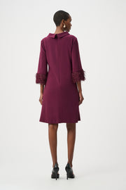 Joseph Ribkoff Dress Elderberry