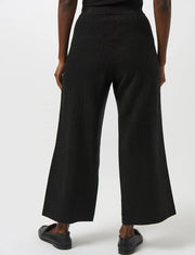 Joseph Ribkoff Knit Wide Leg Trousers Black