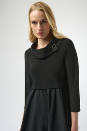 Joseph Ribkoff A-line Dress Black