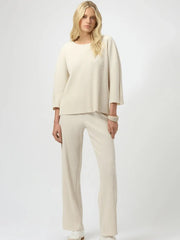 Joseph Ribkoff Pleated Top Birch