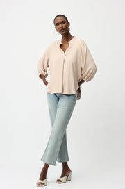 Joseph Ribkoff Boxy Top Parchment
