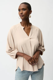 Joseph Ribkoff Boxy Top Parchment