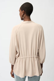 Joseph Ribkoff Boxy Top Parchment