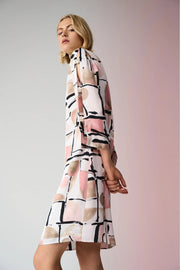 Joseph Ribkoff Abstract Print Dress