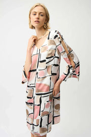 Joseph Ribkoff Abstract Print Dress