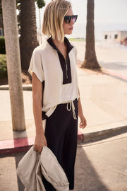 Joseph Ribkoff Sporty Zipper Top