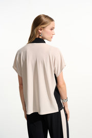 Joseph Ribkoff Sporty Zipper Top