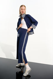 Joseph Ribkoff Sporty Pants Navy/Vanilla