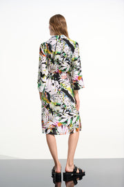 Joseph Ribkoff Shirt Dress Vanilla Multi