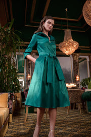 Joseph Ribkoff Opulent Green Dress