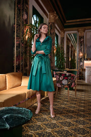 Joseph Ribkoff Opulent Green Dress