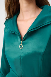 Joseph Ribkoff Opulent Green Dress