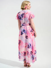 Joseph Ribkoff Wrap Dress Multi