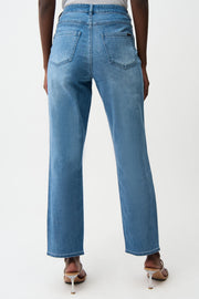 Joseph Ribkoff High Waist Jeans With Rhinestone Detail