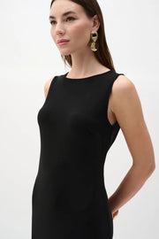 Joseph Ribkoff Flouncy Dress Black
