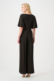 Joseph Ribkoff Wide Leg Jumpsuit Bronze