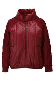 K-Design Padded Jacket Burgundy