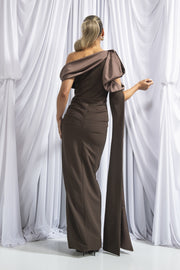 Kevan Jon Serafina Dress Cocoa