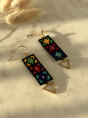 Kybalion Granny Square Earrings