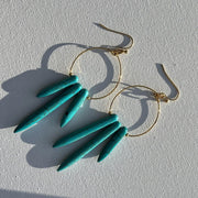 Kybalion Turquoise Drop Earrings